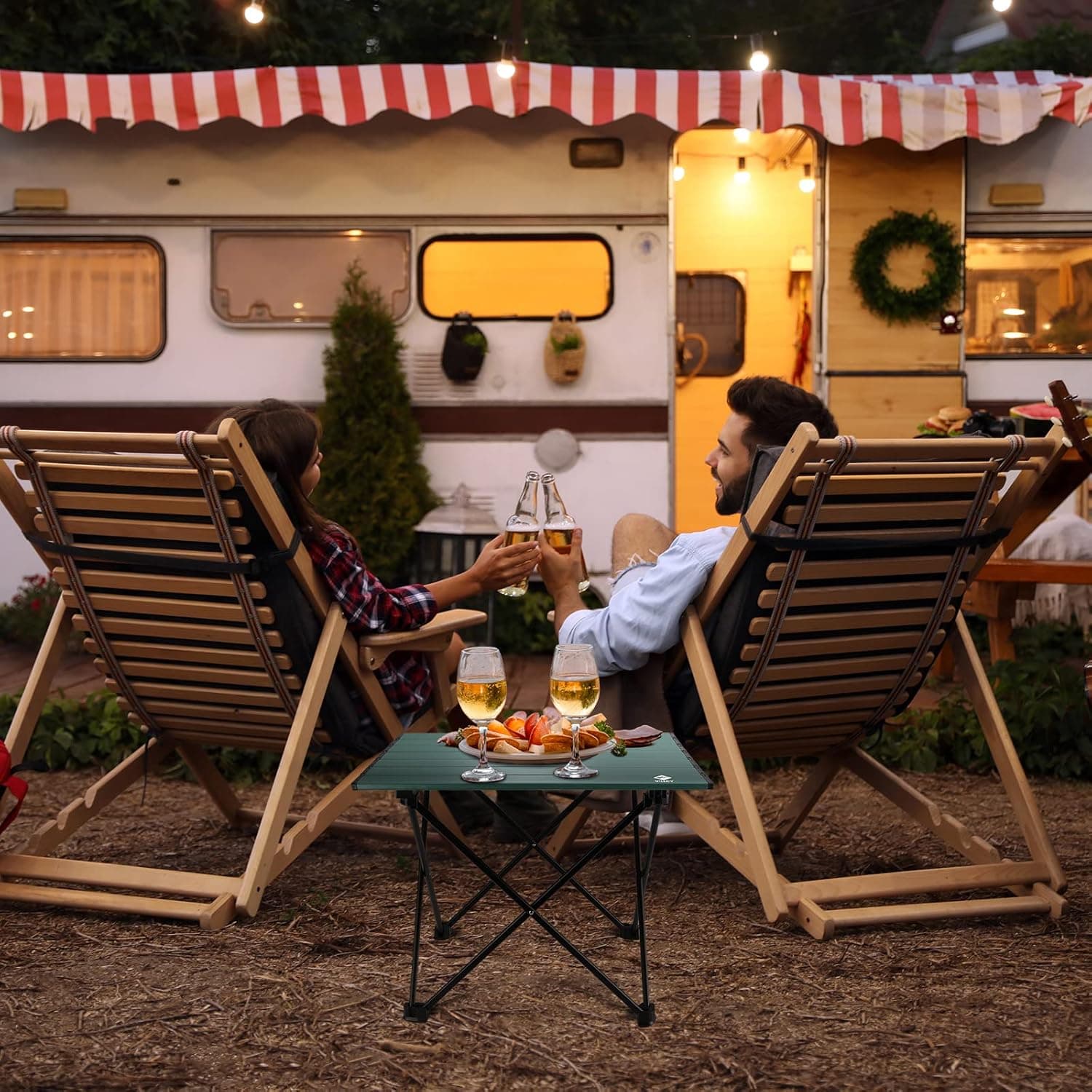 VILLEY Portable Camping Side Table
